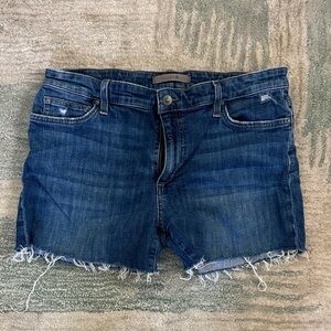 Joe’s Jeans Blue Denim Cutoff Shorts